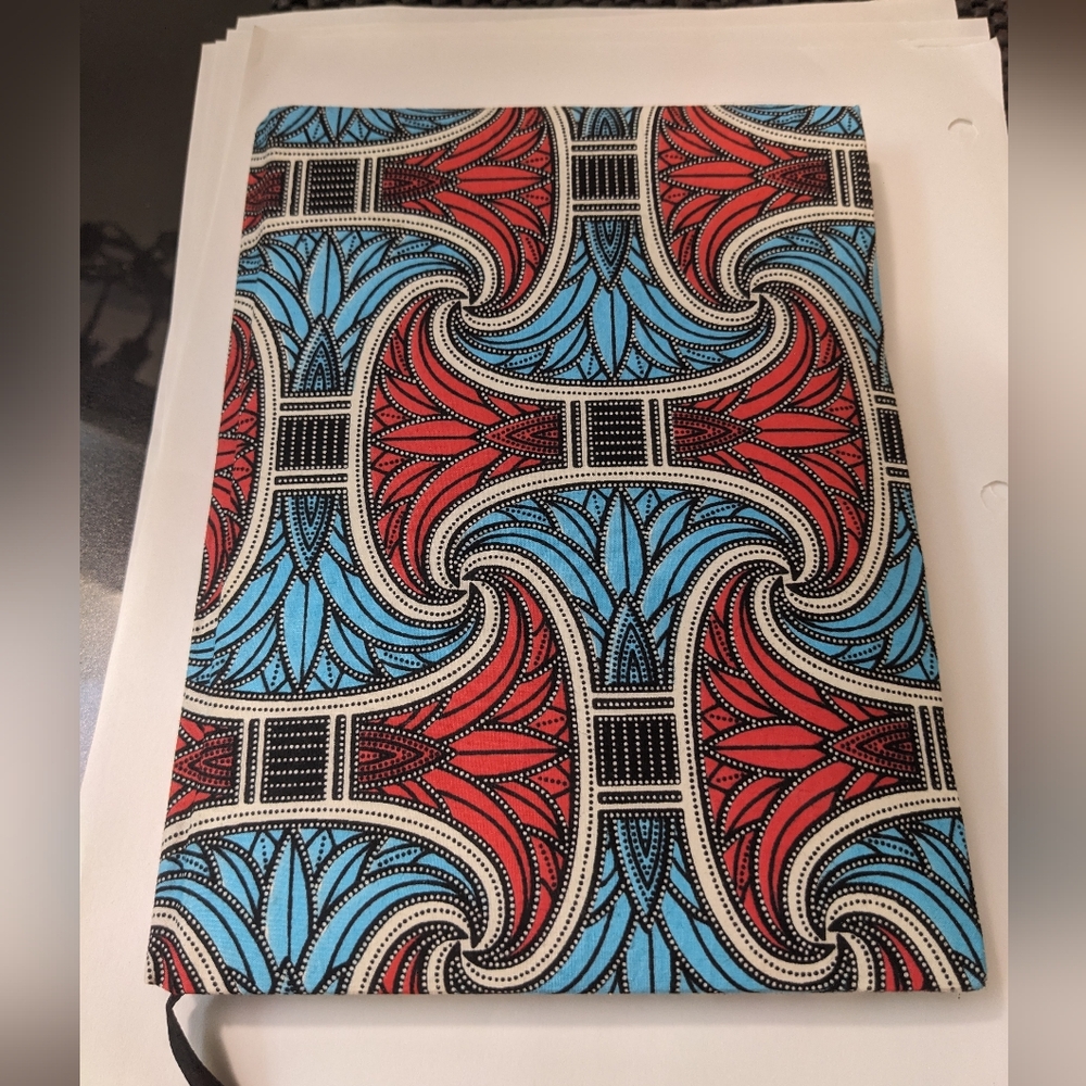 Hot Pink and Blue Notebook